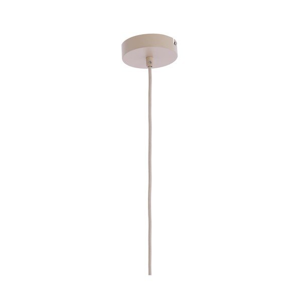 Krémszínű függőlámpa textil búrával Satilla – Light & Living-image-3