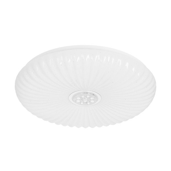 Fehér LED dimmelhető mennyezeti lámpa távirányítóval 38x38 cm Perola – Candellux Lighting