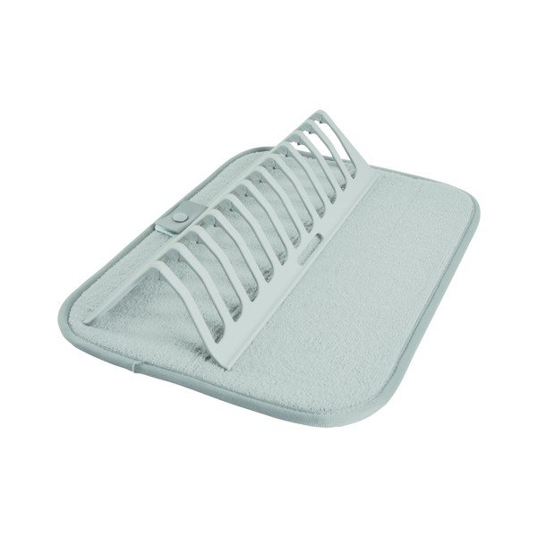 Világoskék műanyag edénycsepegtető alátét 36x28 cm – Homéa