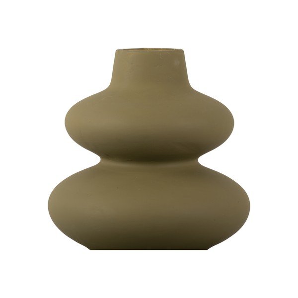 Circles zöld kerámia váza, magasság 19,4 cm - Karlsson-image-3