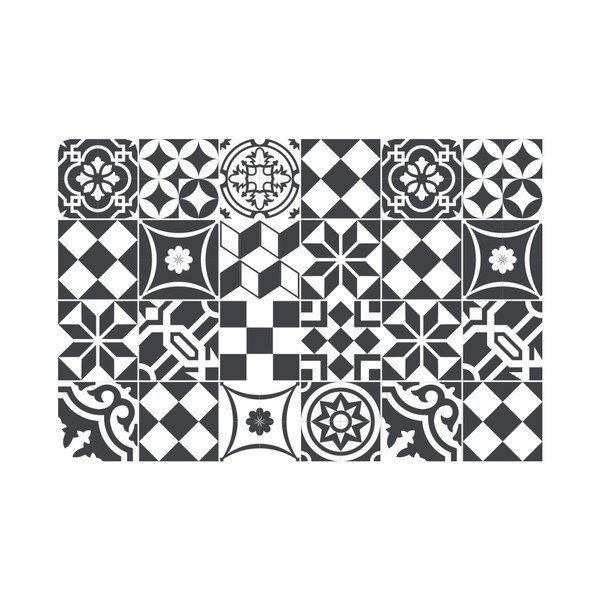Mosaic dekor matrica szett, 24 db, 15 x 15 cm - Ambiance-image-2