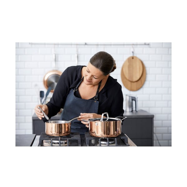 Rozsdamentes acél-réz lábas 1,4 l – Blomsterbergs-image-3