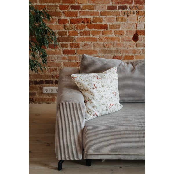 Párnahuzat karácsonyi mintával 40x60 cm – Linen Tales-image-2