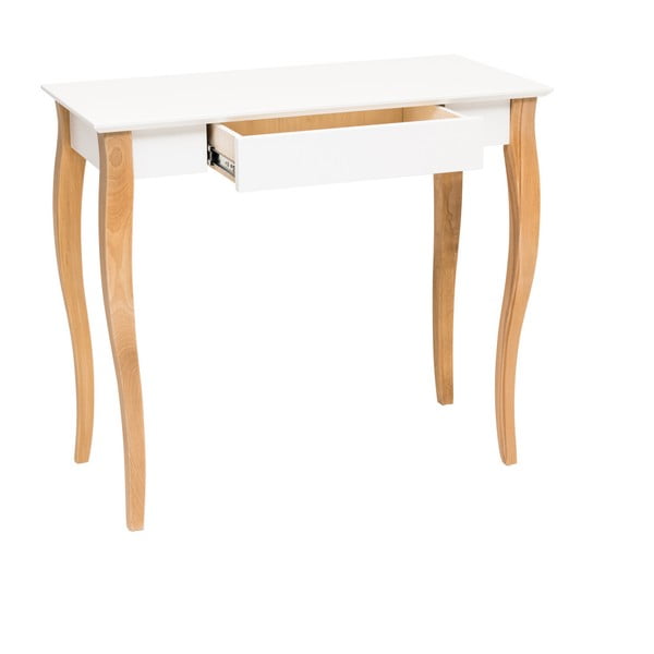 Lillo fehér íróasztal, hosszúság 85 cm - Ragaba-image-2