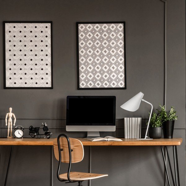 Lisboa fehér asztali lámpa, magasság 45 cm - SULION-image-1