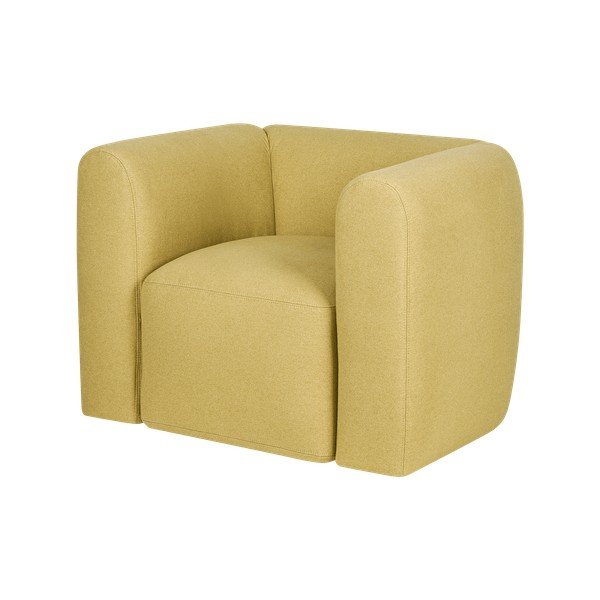 Sárga fotel Flom – noo.ma