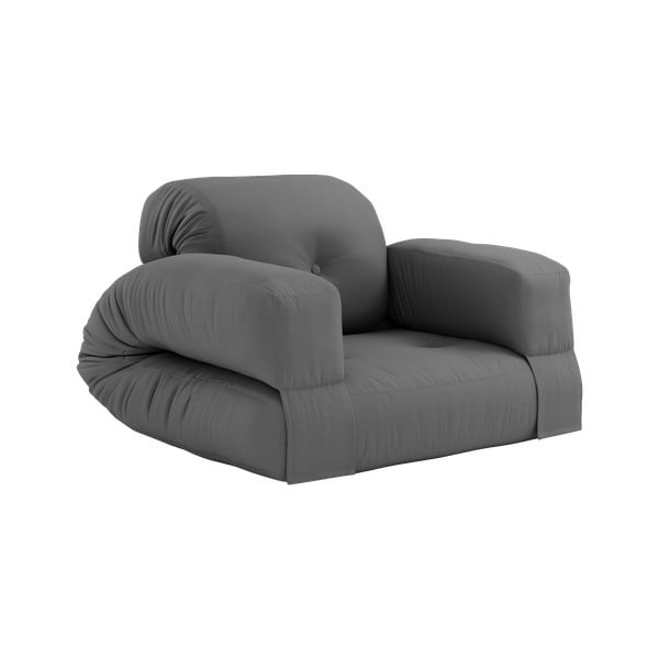 Design OUT™ Hippo Dark Grey kinyitható sötétszürke kültéri fotel - Karup Design