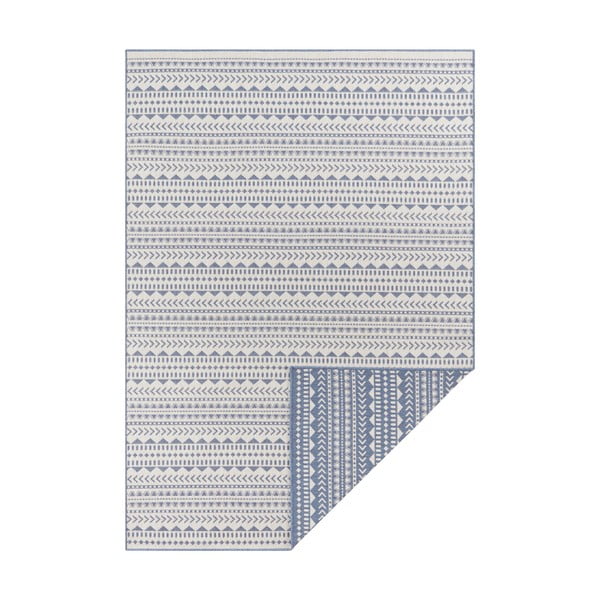 Kahira kék-fehér kültéri szőnyeg, 80x150 cm - Ragami