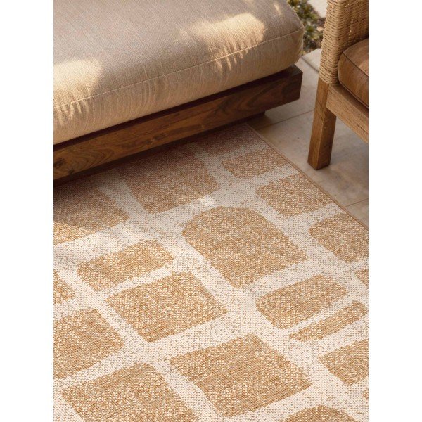 Krémszínű-natúr színű kültéri-beltéri szőnyeg 160x230 cm Haringey Ruskin – Ted Baker-image-4