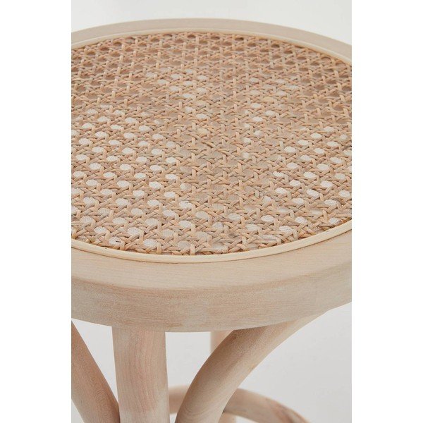 Natúr színű rattan bárszék szett 2 db-os (ülésmagasság 65,5 cm) Koster – Jotex-image-3