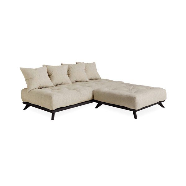 Senza Black/Linen Beige kanapé - Karup Design-image-4