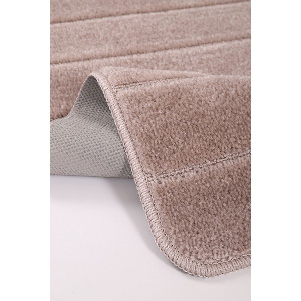 Barna fürdőszobai kilépő szett 2 db-os 50x80 cm Yeni Cizgli – Foutastic-image-3