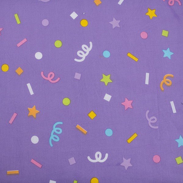 Egyszemélyes pamut gyerek ágyneműhuzat 140x200 cm Gabby's Dollhouse "Confetti" – Jerry Fabrics-image-4