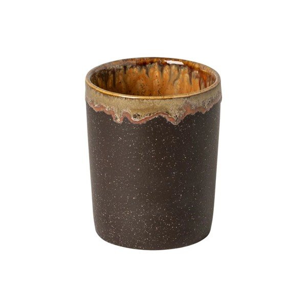 Barna kőedény fogkefetartó pohár Poterie Bath – Casafina