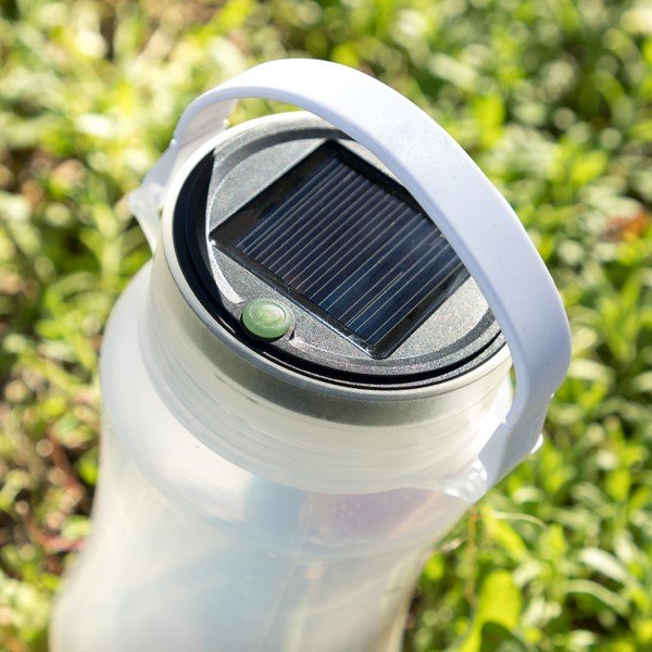Adventures napelemes LED szilikon palack - InnovaGoods-image-1