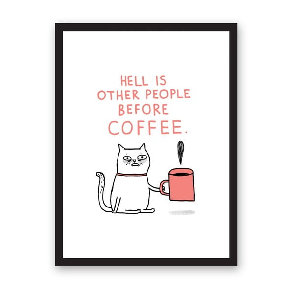 Hell Is Other People poszter, 29,7 x 42 cm - Ohh Deer