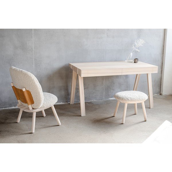 Naïve bézs gyapjú lábtartó - EMKO-image-4