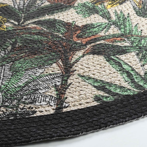 Mosható kerek szőnyeg ø 120 cm Balinesia – douceur d'intérieur-image-3