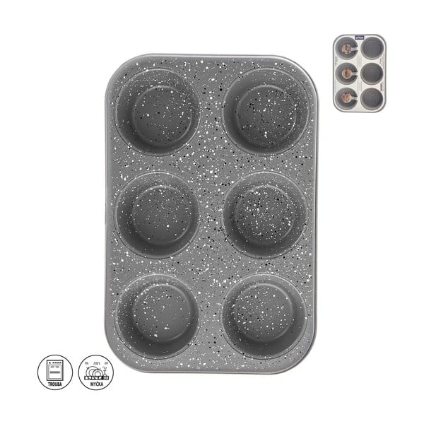 Fém muffin sütőforma 22x32 cm Grande – Orion-image-3