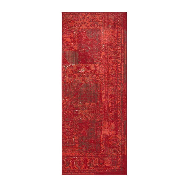 Celebration Plume piros futószőnyeg, 80 x 250 cm - Hanse Home