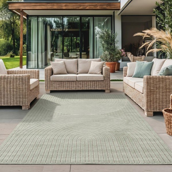 Zöld kültéri-beltéri szőnyeg 240x340 cm Nova 1201 – Ayyildiz Carpets-image-1