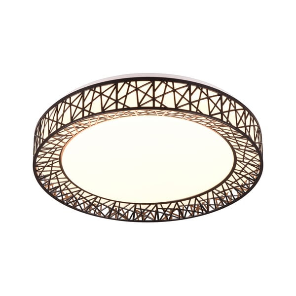 Fekete LED mennyezeti lámpa ø 48 cm Cluster – Reality-image-1