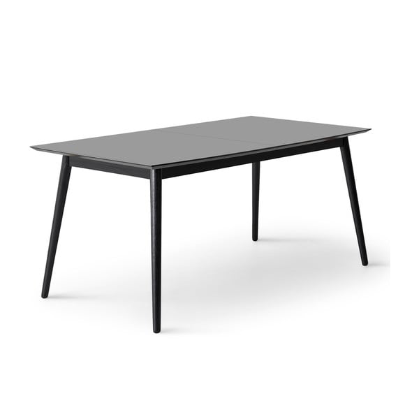 Fekete-antracitszürke bővíthető étkezőasztal 90x165 cm Meza – Hammel Furniture