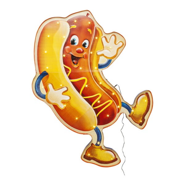 Sausage LED falilámpa hot-dog motívummal, szélesség 114 cm - Kare Design