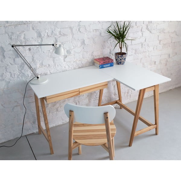 Íróasztal 85x135 cm Luka – Ragaba-image-2