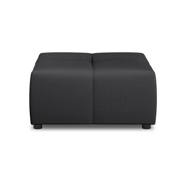 Fekete kanapé modul Rome - Cosmopolitan Design-image-2