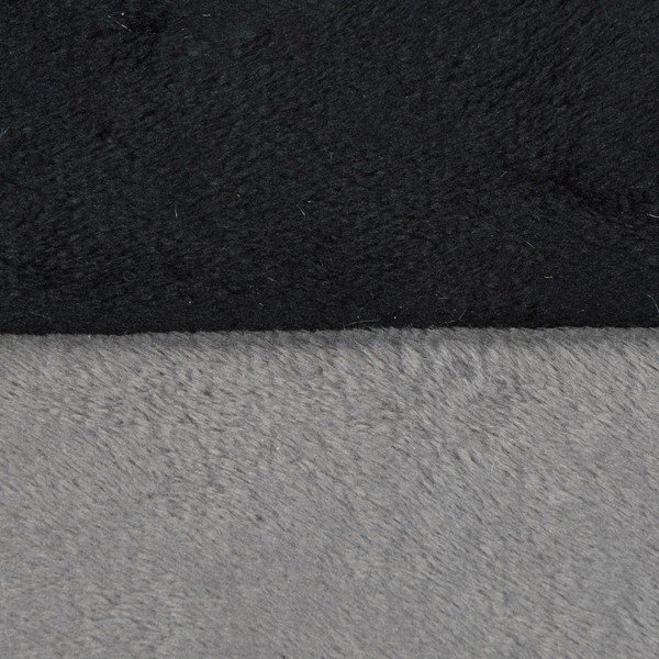 Szürke velúr fekhely kutyáknak 61x38 cm Flakes – Love Story-image-3