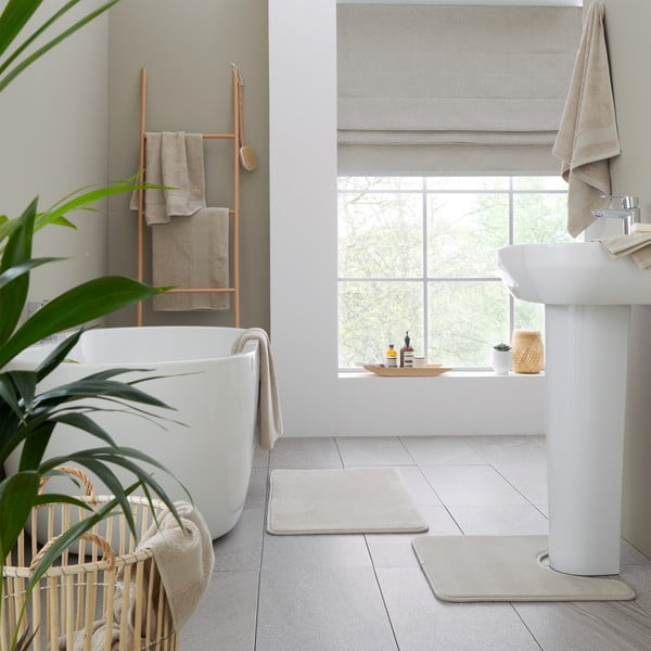 Bézs frottír pamut törölköző szett 2 db-os 30x30 cm Anti-Bacterial – Catherine Lansfield-image-4