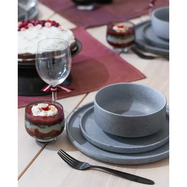 Kőedény hatszemélyes étkészlet 18 db-os Malia – Bonami Selection-image-1