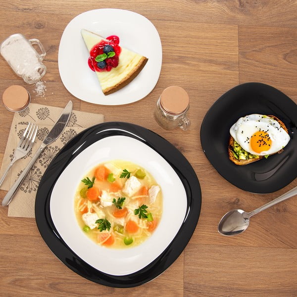 Üveg étkészlet 18 db-os LUNA – Orion-image-1