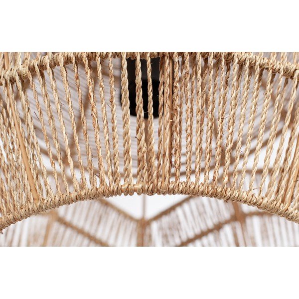 Natúr színű függőlámpa papír zsinór búrával ø 25 cm Adelaide – WOOOD-image-1