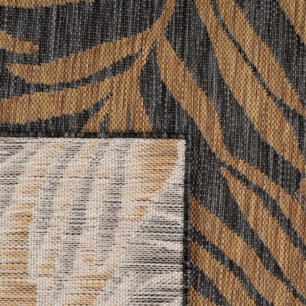 Fekete-barna kültéri-beltéri szőnyeg 140x200 cm Mira 1451 – Ayyildiz Carpets-image-3