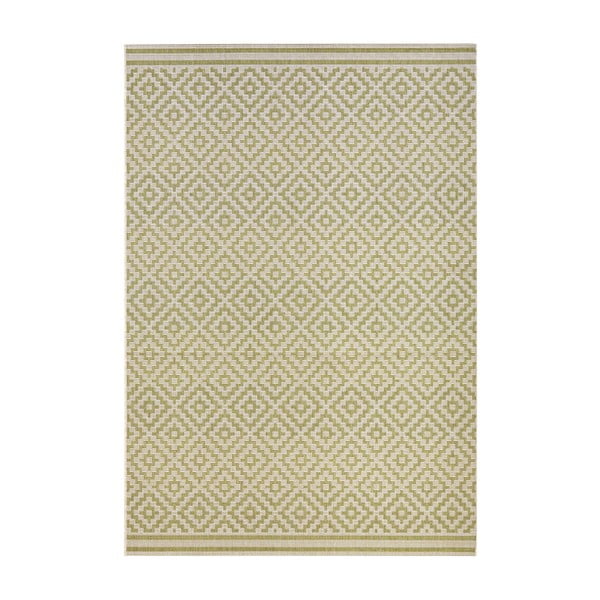 Karo zöld kültéri szőnyeg, 200 x 290 cm - Bougari