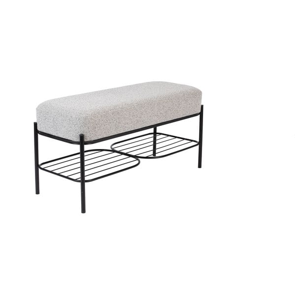 Milou világosszürke pad - White Label-image-2