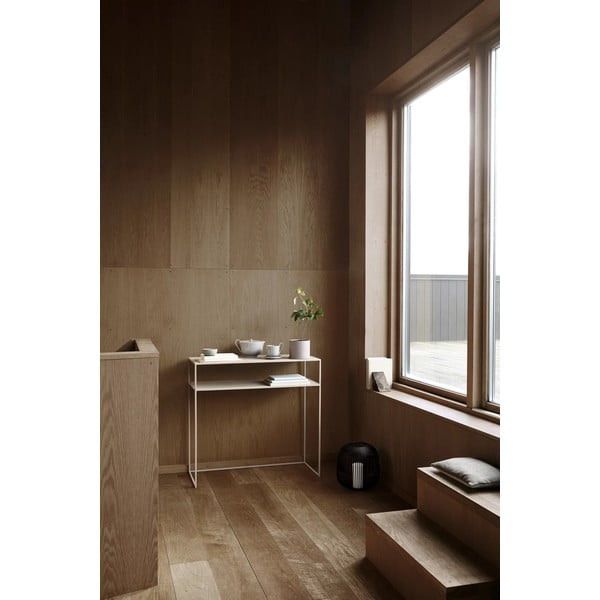 Bézs fém konzolasztal 35x85 cm Fera – Blomus-image-4