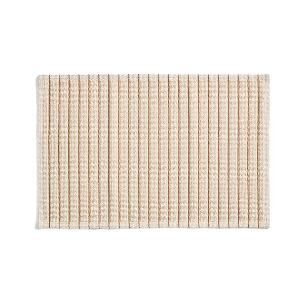 Narancssárga-bézs textil fürdőszobai kilépő 50x80 cm Merade – Kave Home