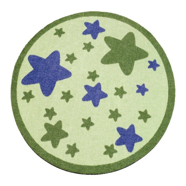 Star zöld gyerekszőnyeg, ⌀ 100 cm - Zala Living