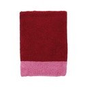 Rózsaszín frottír pamut fürdőlepedő szett 2 db-os 50x100 cm Pixie – ONA