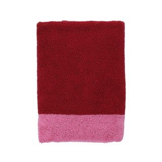 Rózsaszín frottír pamut fürdőlepedő szett 2 db-os 50x100 cm Pixie – ONA