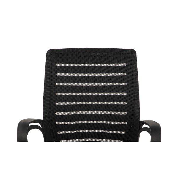 Fekete kárpitozott irodai szék Evon – Bonami Essentials-image-4