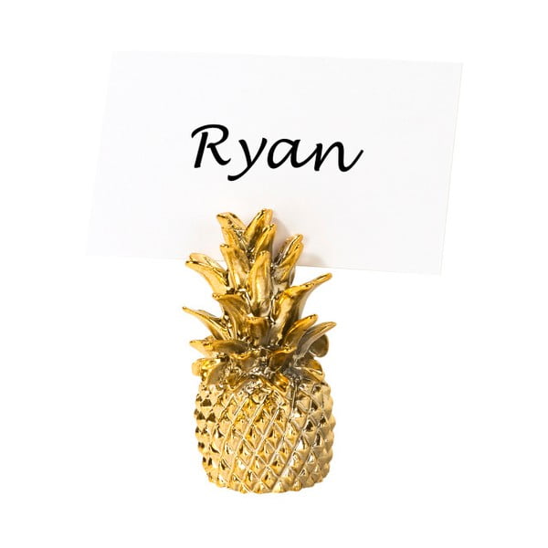 Pineapple ananász formájú névjegykártyatartó szett, 6 darab - Talking Tables