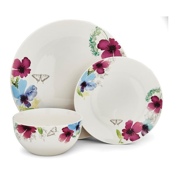 Chatsworth Floral porcelán étkészlet, 3 részes - Cooksmart ®