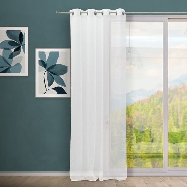 Fehér függöny 140x260 cm Gentle – Casa Selección-image-1