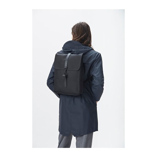 Backpack Mini fekete hátizsák nagy vízállósággal - Rains-image-1