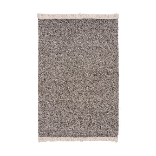 Barna-bézs takaró 130x180 cm Sira – House Nordic-image-3