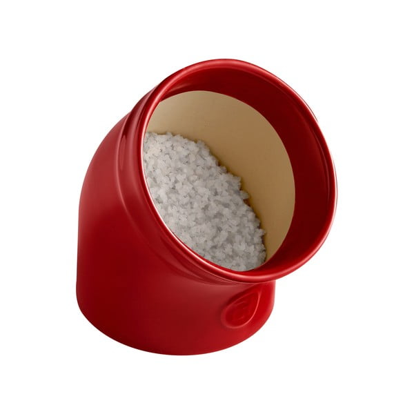 Piros kerámia sótartó - Emile Henry-image-1